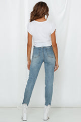 Love Like Crazy Tee White