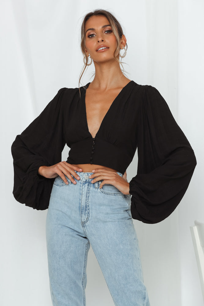 Agyness Top Black