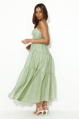 Summer Feels Maxi Dress Green