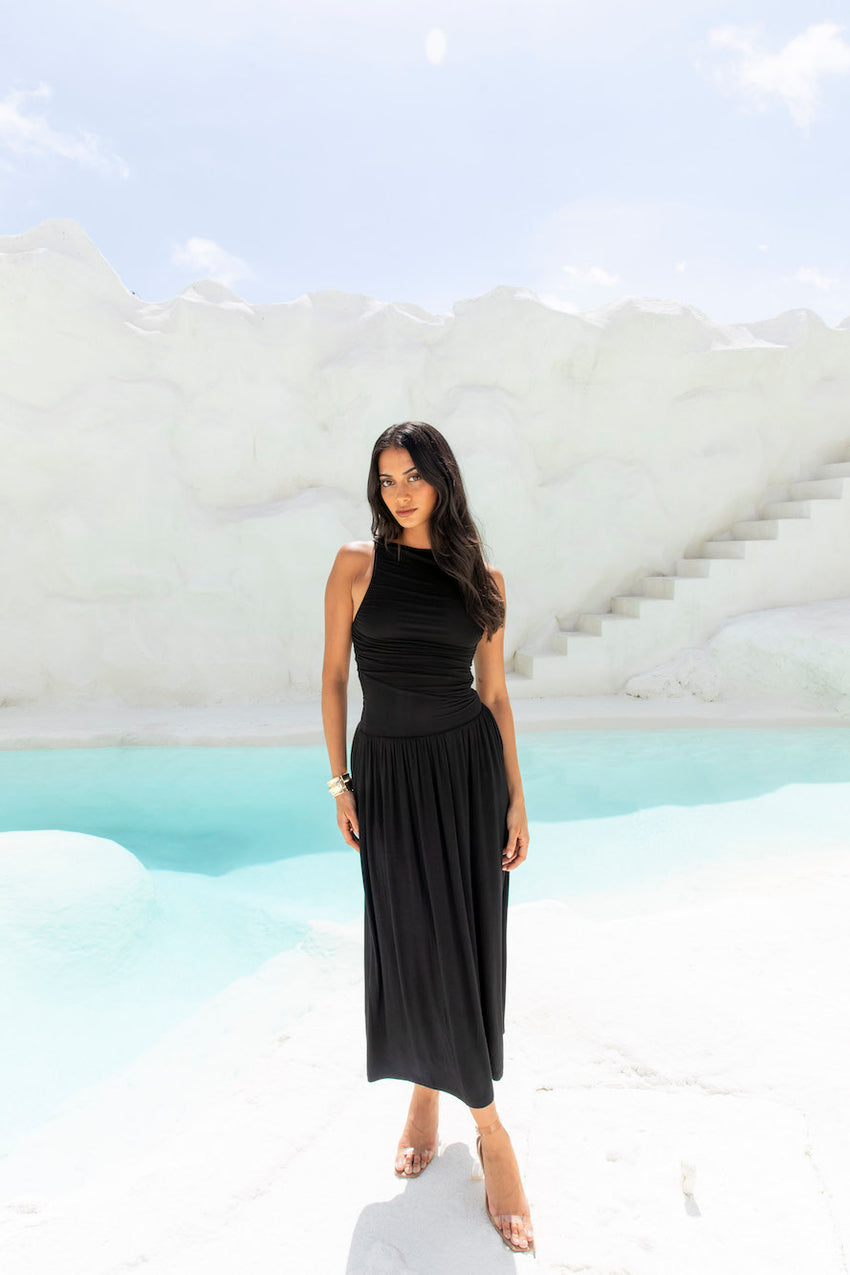 Style Strand Maxi Dress Black